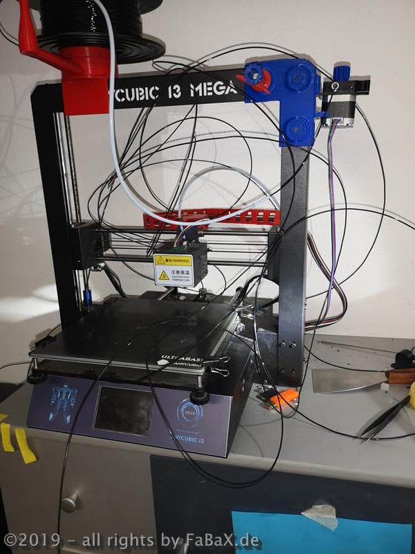 Airbox: erste Teile gedruckt