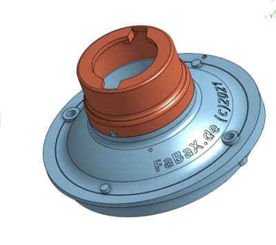 Bauteil mit Rückendeckelung !