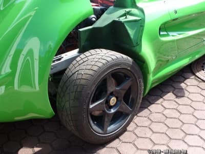 Klappbare Heckclam für die Elise S1